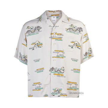 VISVIM Kopa Kurzarmshirt Beige für Herren 0124105011002 105802277