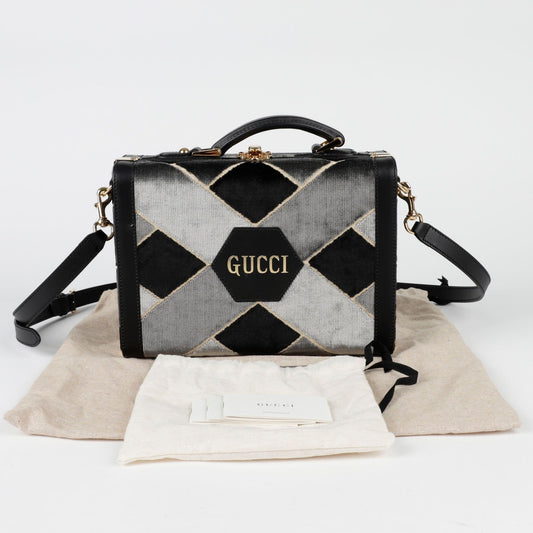 GUCCI 722180 サボイ ビューティ ケース トート ショルダーバッグ 105290714