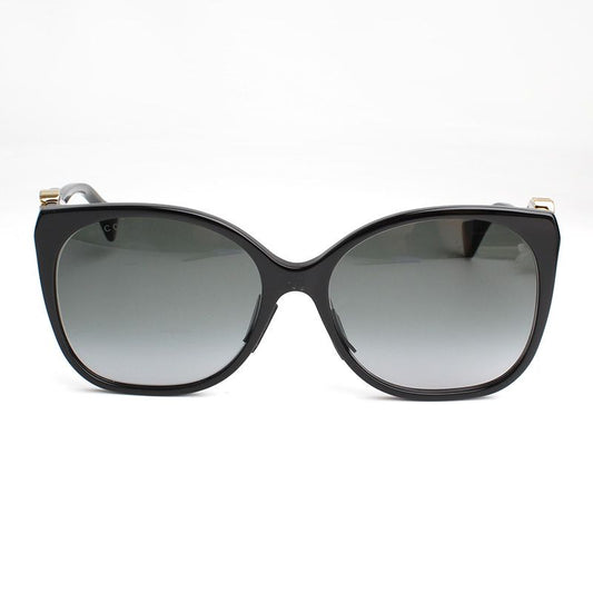 Gucci Black Wavy Temple Sunglasses 1010 105904288