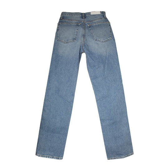 RE DONE Gerade beschädigte Denim-Jeans 55 106185608