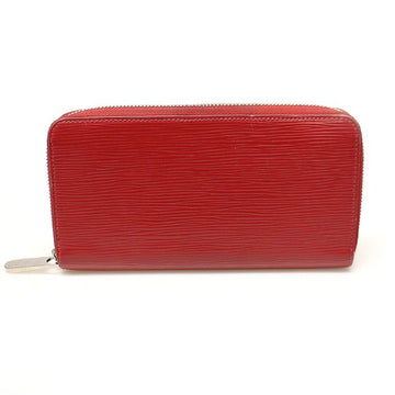 LOUIS VUITTON コクリコ エピ レザー シルバー ジッピー ウォレット 長財布 42670LV 106865670