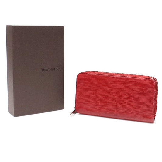 Louis Vuitton M61859 Cles D'épi Leather Silver Zippy Wallet Long Wallet 106865670