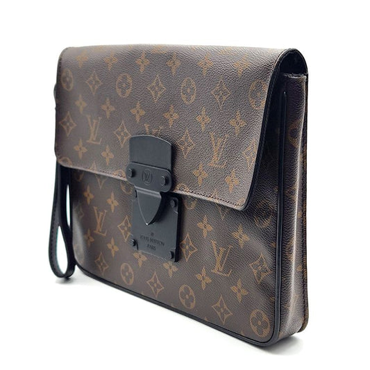 Louis Vuitton Monogram S Lock A4 Pouch L775916 107061226