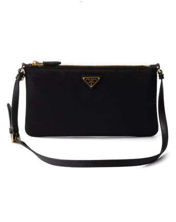 PRADA リナイロン パウチ ショルダーバッグ ブラック 1NE545 2C05 F0002 107138633
