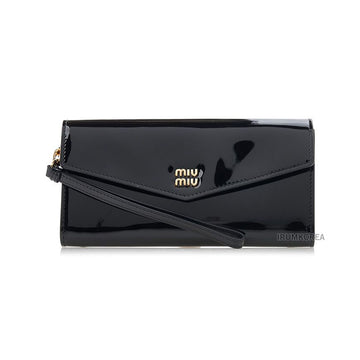 Miu Miu Patent Leather Card Holder 108168154