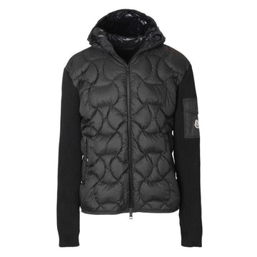 Moncler 24FW Knit Mix Padded Jacket Black 9B000 25 M1124 999 108191746