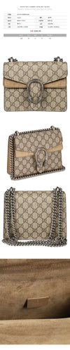 GUCCI Dionysus Supreme Schultertasche Beige 421970 KHNRN 8642 110528027 [P]