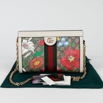 GUCCI Ophedia Flora Kleine Schulter Crossbody Tasche 503877 105828379