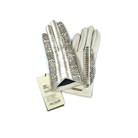 Burberry Women's Snake Skin Gloves 687 110645012