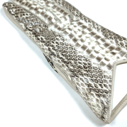 Burberry Women's Snake Skin Gloves 687 110645012