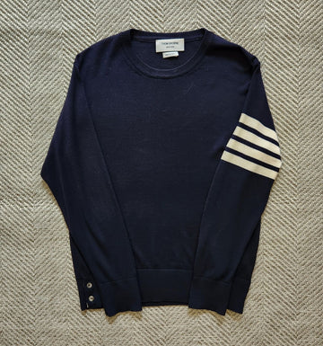 Thom Browne Diagonal Armband Merino Wool Knit 110651313