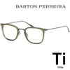 Barton Perreira Baton Pereira Titanium Eyeglass Frame BP5090 1EX Soltex Horn HEALEY 67617046 [P]