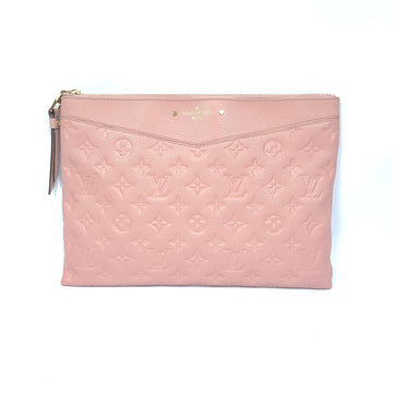 Louis Vuitton Anprent Daily Clutch Bag Pink 952 110761031