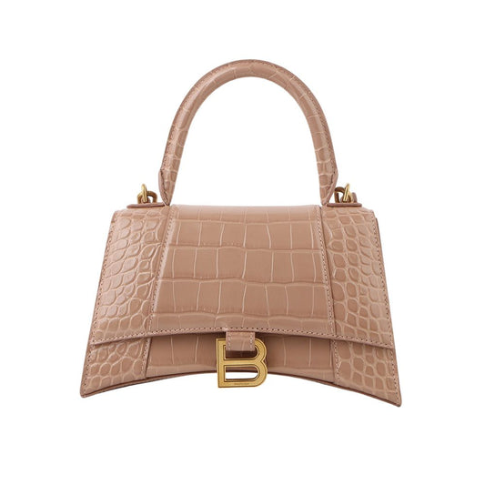 BALENCIAGA 593546 クロコダイル エンボス アワーグラス スモール クロスバッグ 33373K 110781024