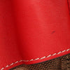 BURBERRY Rote Leder Mega Check Susannah Medium 2WAY / 3855146 110781285 [P]