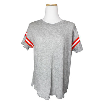Rag & Bone Melange Grey Red Trim T-Shirt 55, 66 110851587