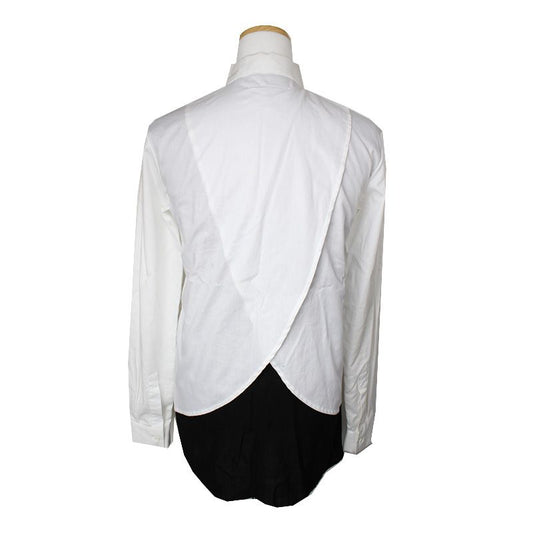 MAISON MARGIELA MM6 ホワイト＆ブラックシャツ 44, 55 110866721