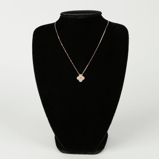 VAN CLEEF & ARPELS Vintage Alhambra Anhänger Halskette VCARP2R300 12P 110737469