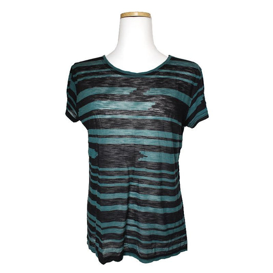 Proenza Schouler Cotton Green Stripe T-Shirt 44, 55 111026900