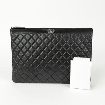 CHANEL A84407 Boy Large Clutch 126700673
