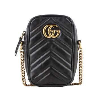 Gucci GG Marmont Matelassé Mini Crossbody Bag 33403K 111345500