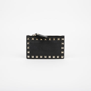 Valentino Rockstud Zip Card Case Wallet 2P0548 111114676