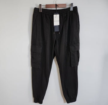 Juun.j 48 Black Cargo Jogger Cotton Pants JC0321P315 111404953