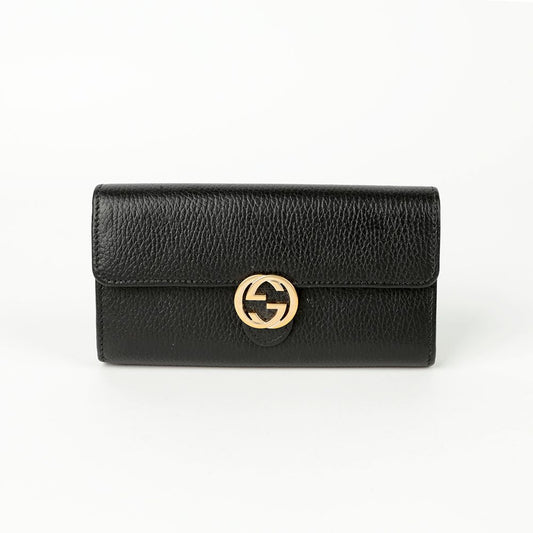 Gucci Interlocking Long Wallet 615524 111220551