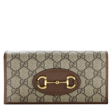 Gucci 24FW Women's Horsebit 1955 Chain Long Wallet stamp: 621892 92TCG 8563 112484197