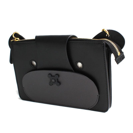 ANYA HINDMARCH アンヤ・ヒンドマッチ ブラック ベア フェイス クロスバッグ 112554048