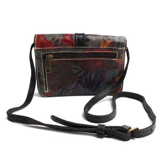 PATRICIA NASH パトリッシャー ナッシュ フローラル レザー クロスバッグ 112564096