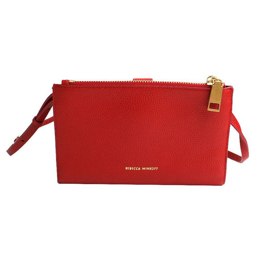 REBECCA MINKOFF レベッカ・ミンコフ レッド オーガナイザー ショルダー兼クロスバッグ 112568080