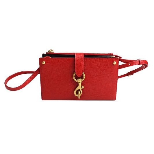 REBECCA MINKOFF レベッカ・ミンコフ レッド オーガナイザー ショルダー兼クロスバッグ 112568080