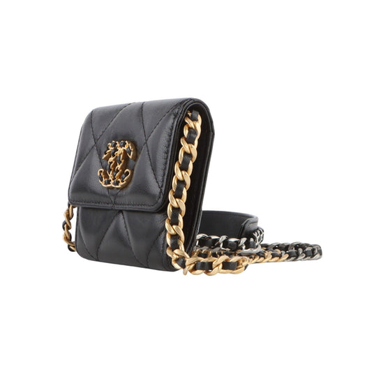 CHANEL AP1787 フラップ 19 チェーン コイン 財布 クロスボディ バッグ 33424-1 112576347