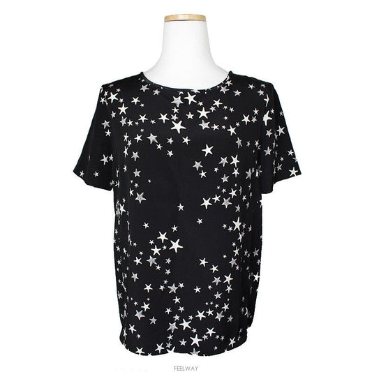 Tibi Silk Print T-Shirt 55, 66 112704804
