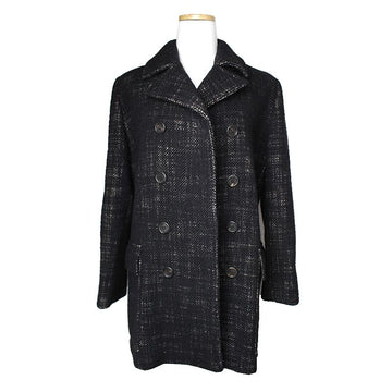 Burberry Black Tweed Half Coat 44, 55 112725670