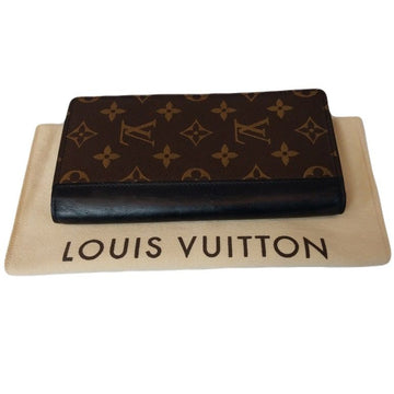 Louis Vuitton Monogram Macassar Long Wallet Brera Wallet M69410 112743956
