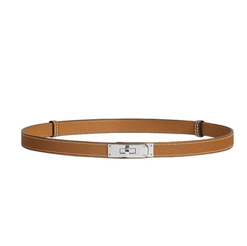 HERMES Kelly 18 Damen Gürtel mit goldfarbener Schnalle H069853CK37 112868459