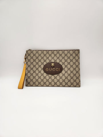 GUCCI ネオ ビンテージ GGスプリーム クラッチ (473956) 113198630