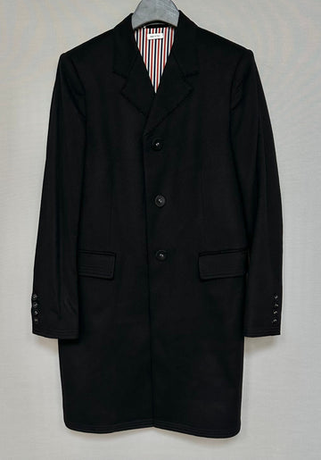 THOM BROWNE チェスターフィールドオーバーコートバックベントカシミアジャケット 55 113986489
