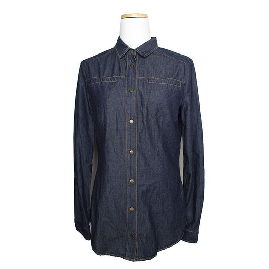 BARBOUR スリムフィットインディゴデニムシャツ 44 114250574