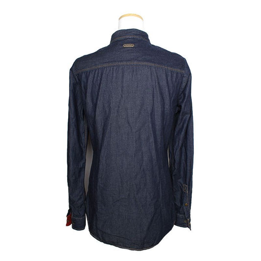 BARBOUR スリムフィットインディゴデニムシャツ 44 114250574