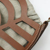 CHLOE Braun Cayenne Runde Bucket Kleine Crossbody Tasche CHC22US479 114317038 [P]
