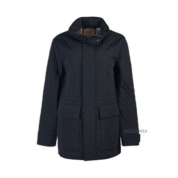 BURBERRY Damen Hoodie-Hals Quilted Jacke 114332130