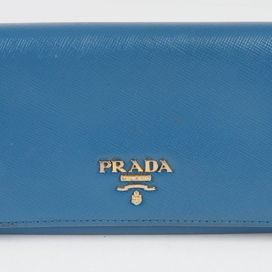 Prada 1M1132 Metal Logo Long Wallet 114302146