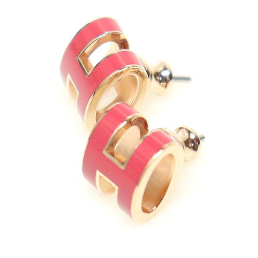 Hermes Rose Extreme POP H Earrings 61167HE 114392521