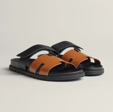 Hermes Gold Point Cipre Sandals 114508574