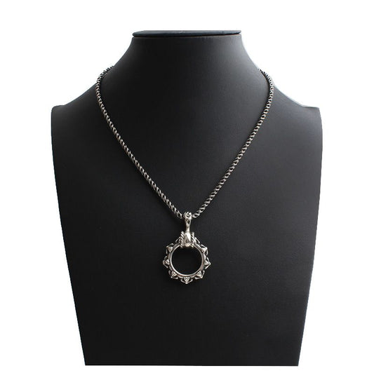 Other Brand Cross Ring 925 Silver Necklace 114626326