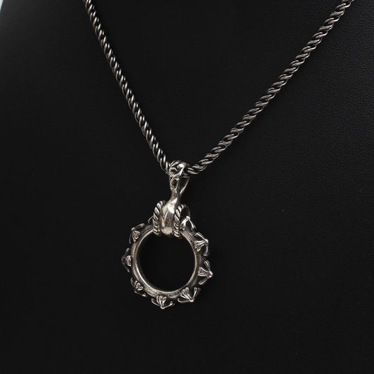 Other Brand Cross Ring 925 Silver Necklace 114626326