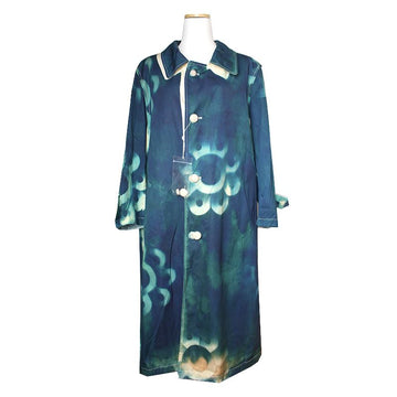 MAISON MARGIELA ティールグリーン コットン コート 66, 77 114646380